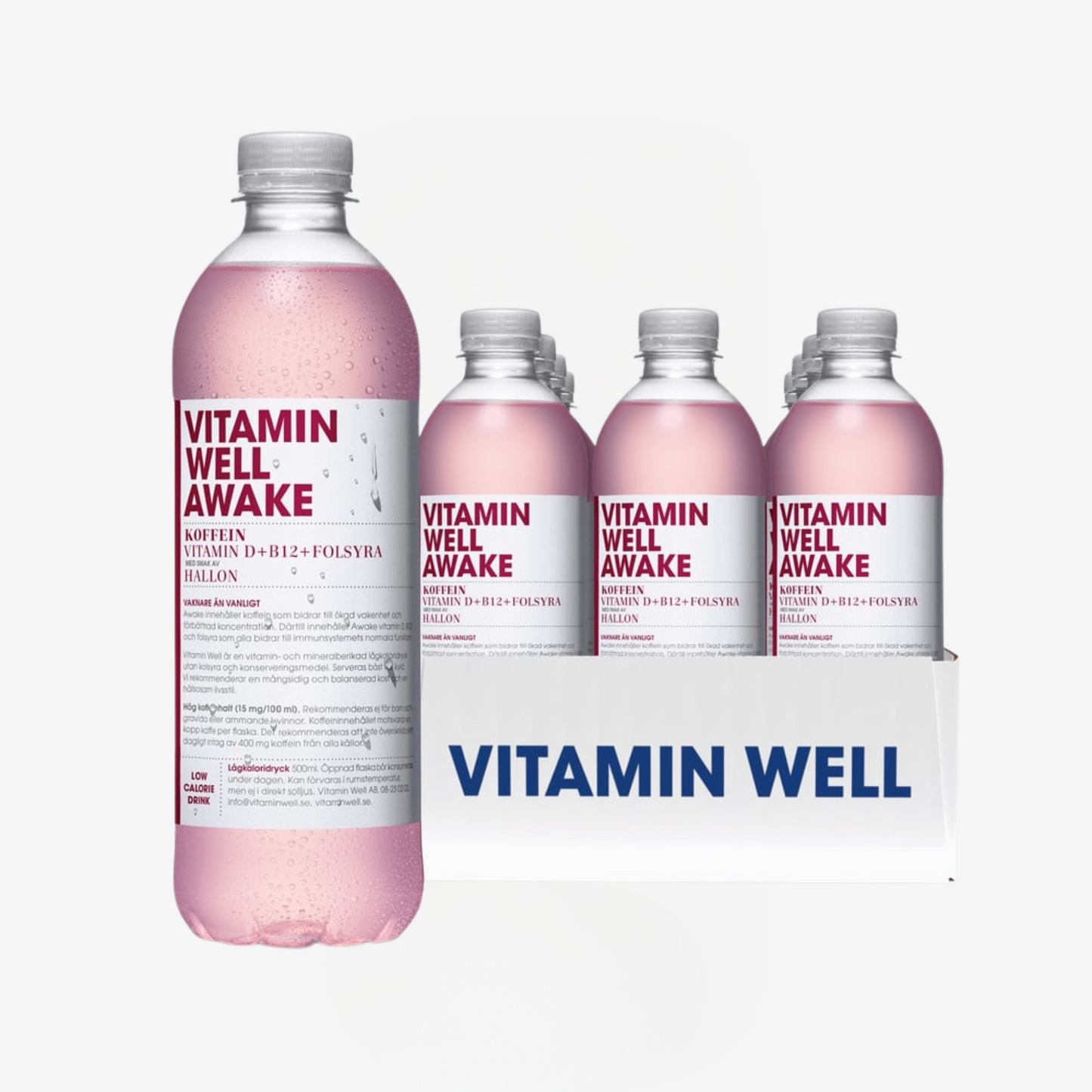 Vitamin Well Awake 500 ml (12 - Pack)