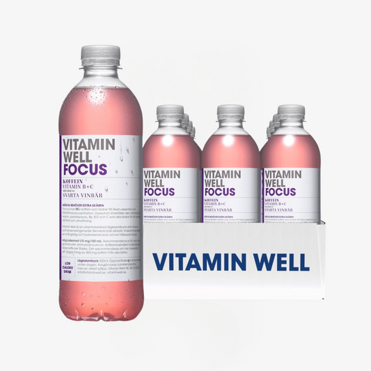 Vitamin Well Focus 500 ml (12 - Pack)
