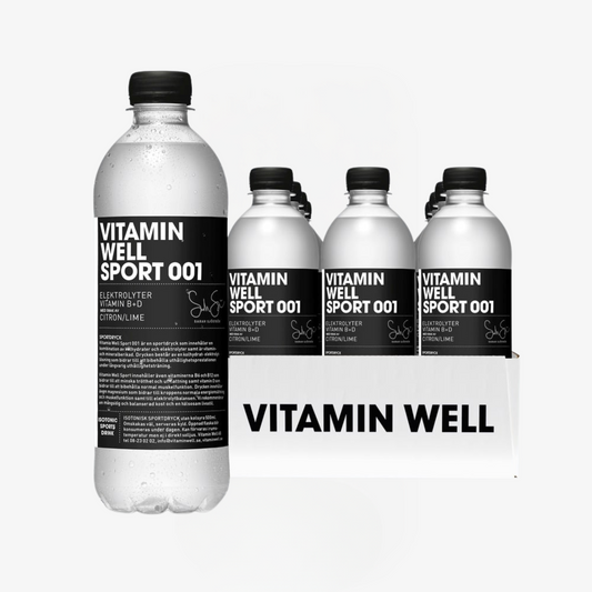 Vitamin Well Sport 001 500 ml (12 - Pack)